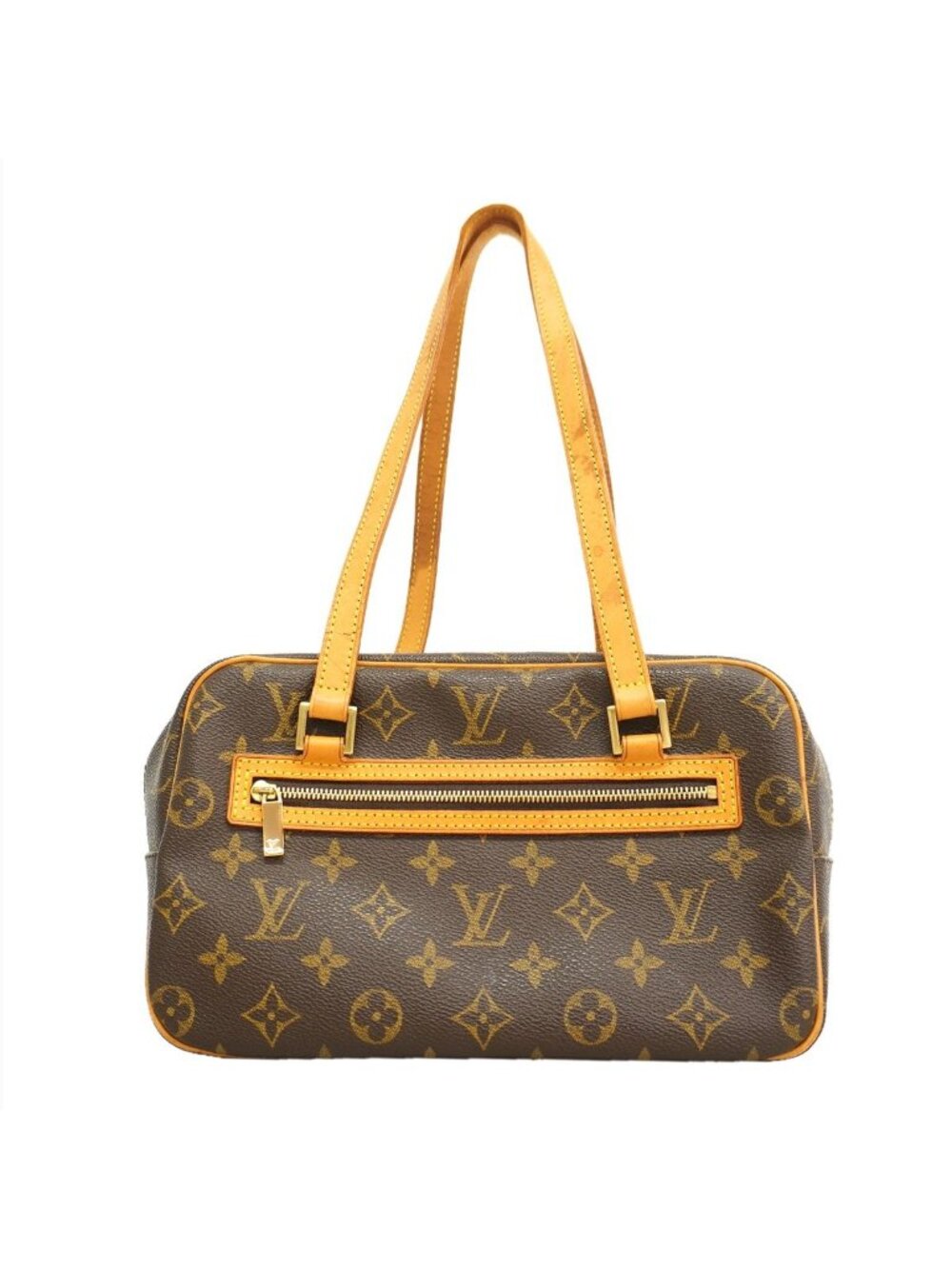 Louis Vuitton Shoulder Bag Monogram Cite MM Brown